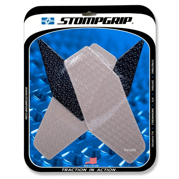 55-14-0010H ストンプグリップ STOMPGRIP  トラクションパッドタンクキット 08年-16年 YZF-R6 ハイブリッド