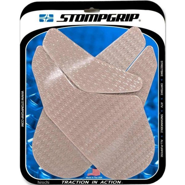 55-14-0016C ストンプグリップ STOMPGRIP トラクションパッドタンクキット 04年-07年 CBR1000RR クリア