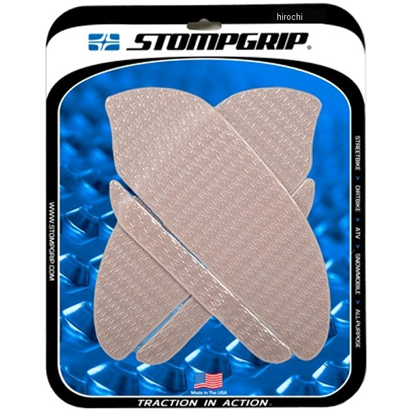 55-14-0020C ストンプグリップ STOMPGRIP トラクションパッド タンクキット 07年-12年 CBR600RR クリア
