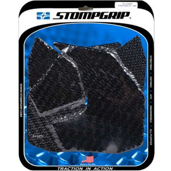 55-14-0092B ストンプグリップ STOMPGRIP トラクションパッド タンクキット オーバル アイコン 14-19年 MT-09 黒