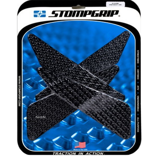 55-14-0098B ストンプグリップ STOMPGRIP トラクションパッド タンクキット アイコン 15年 MT-07 黒