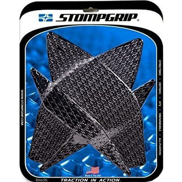 55-14-0099B ストンプグリップ STOMPGRIP トラクションパッドタンクキット 15年-20年 YZF-R1 黒