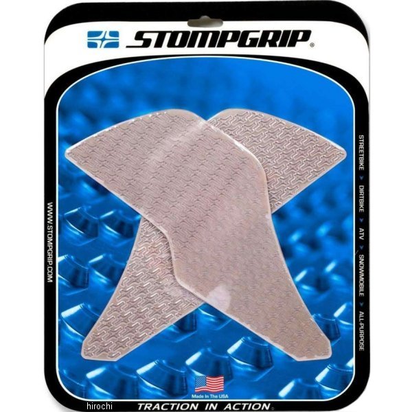 55-14-0139C ストンプグリップ STOMPGRIP トラクションパッドタンクキット 16年-20年 GROM クリア