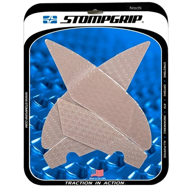55-14-0145C ストンプグリップ STOMPGRIP トラクションパッド タンクキット 17年-20年 YZF-R6 クリア