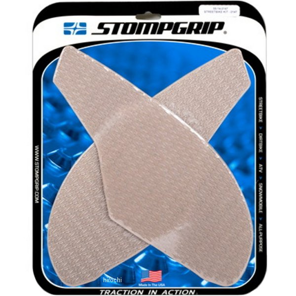 55-14-0147C ストンプグリップ STOMPGRIP トラクションパッド タンクキット アイコン BRUTALE800 (ブルターレ800) クリア