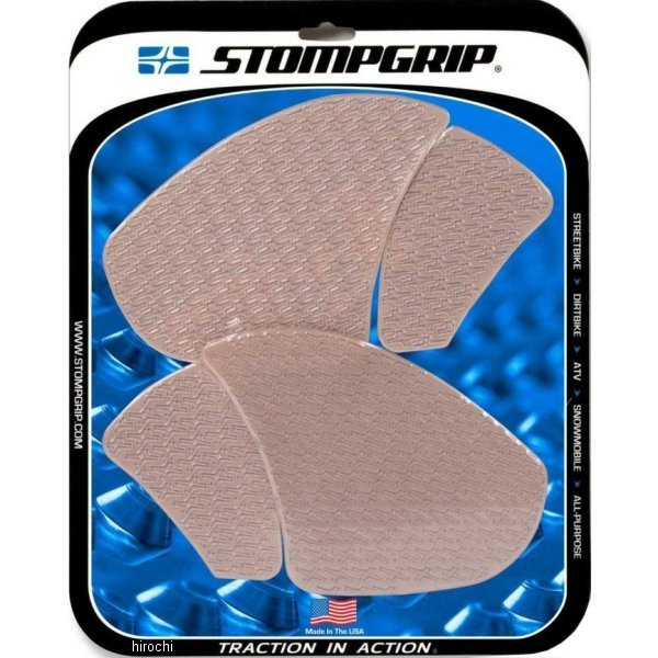 55-14-0148C ストンプグリップ STOMPGRIP トラクションパッドタンクキット 18年-21年 パニガーレ V4/V4S/V4SP クリア