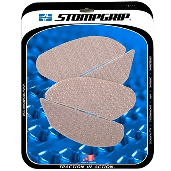 55-14-0150C ストンプグリップ STOMPGRIP トラクションパッド タンクキット 18年-20年 Ninja H2 SX クリア