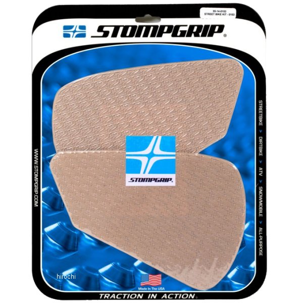 55-14-0153C ストンプグリップ STOMPGRIP トラクションパッドタンクキット 17年-18年 R1200GS クリア