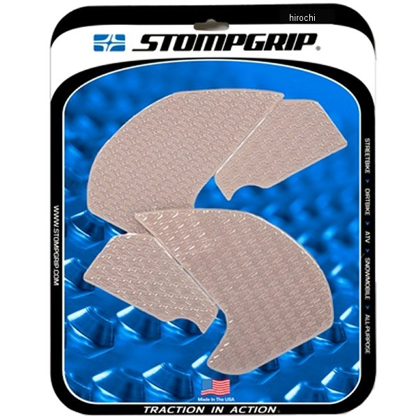 55-14-0157C ストンプグリップ STOMPGRIP トラクションパッド タンクキット 18年-20年 MT-07 クリア