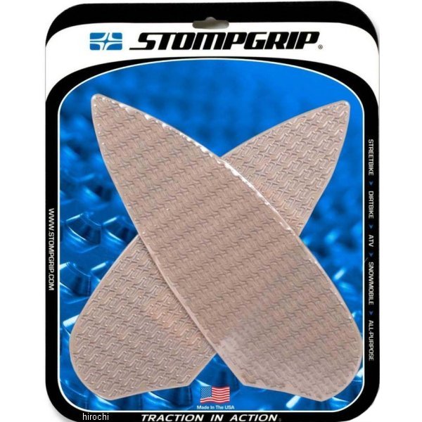 55-14-0165C ストンプグリップ STOMPGRIP トラクションパッドタンクキット 19年-21年 BMW S1000R/RR クリア