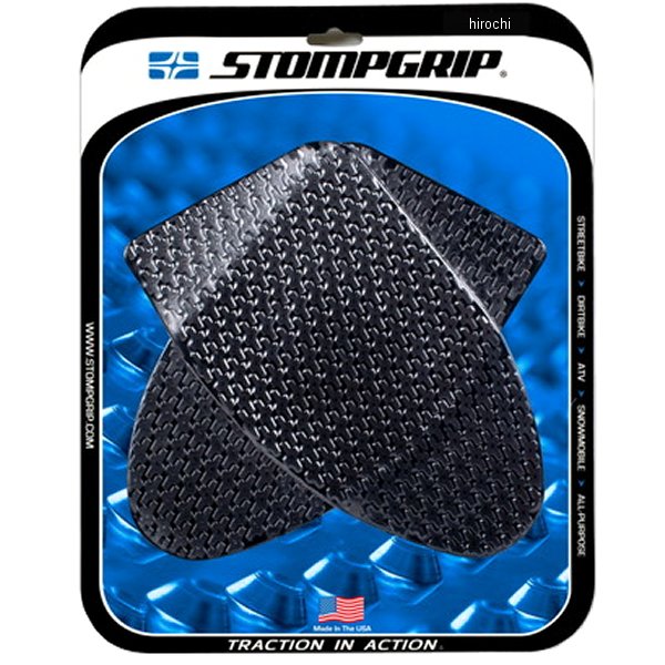 55-14-0179B ストンプグリップ STOMPGRIP トラクションパッド タンクキット 22年 ハヤブサ 黒