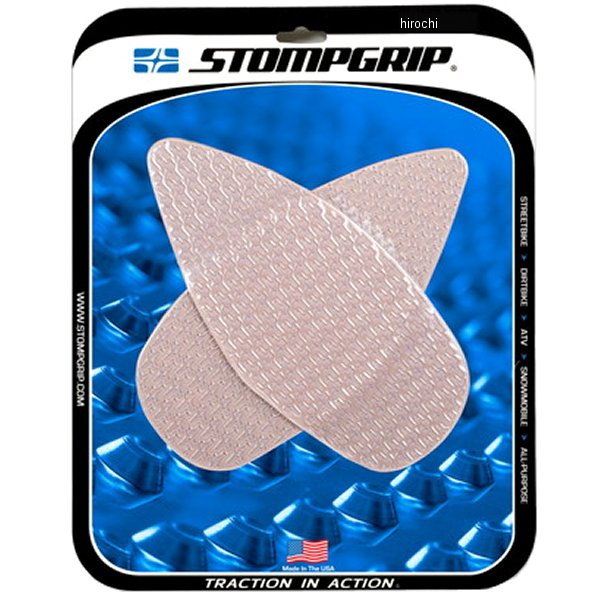 55-14-0181C ストンプグリップ STOMPGRIP トラクションパッド タンクキット 20年-22年 RS660 クリア