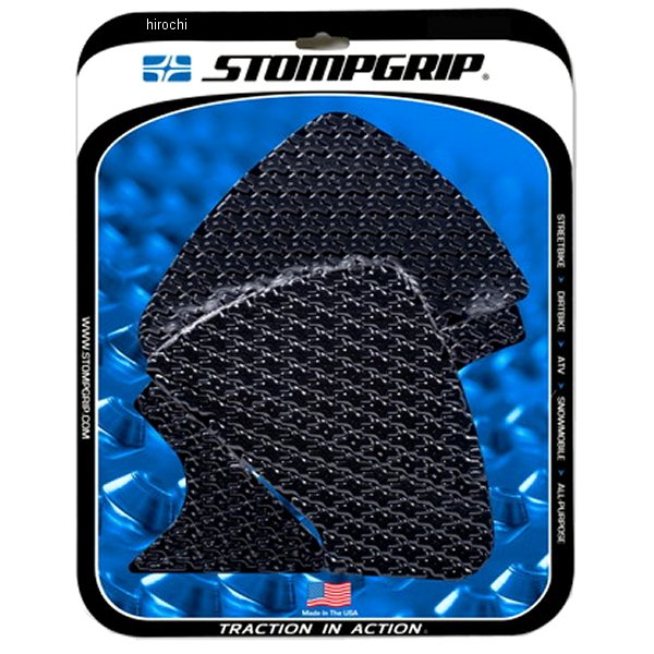 55-14-0184B ストンプグリップ STOMPGRIP トラクションパッドタンクキット アイコン 21年-22年 ドゥカティ モンスター 黒