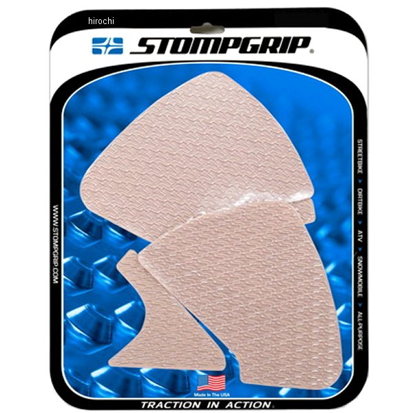 55-14-0184C ストンプグリップ STOMPGRIP トラクションパッドタンクキット アイコン 21年-22年 ドゥカティ モンスター クリア