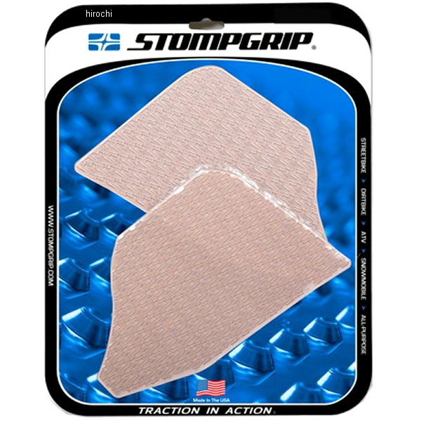 55-14-0185C ストンプグリップ STOMPGRIP トラクションパッドタンクキット アイコン 22年 ドゥカティ ムルティストラーダV4S クリア