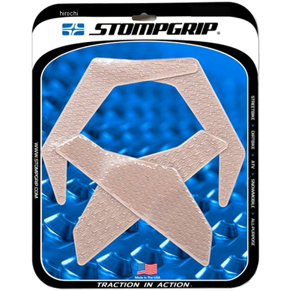 55-14-0187C ストンプグリップ STOMPGRIP トラクションパッドタンクキット アイコン 19年以降 KATANA クリア