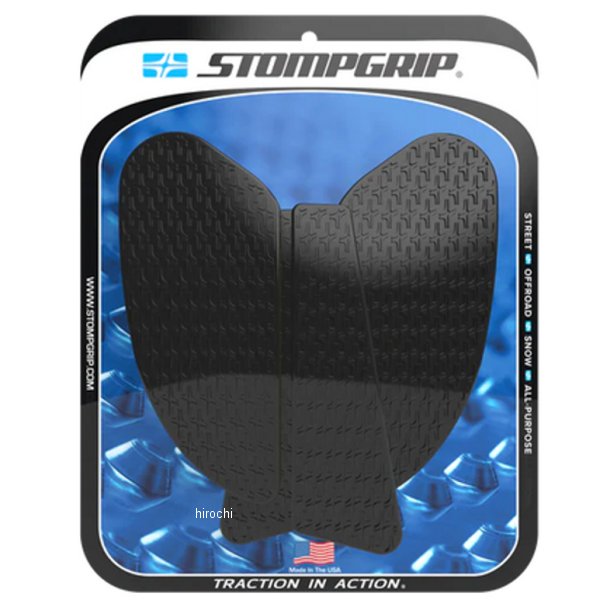 55-14-0201B ストンプグリップ STOMPGRIP トラクションパッドタンクキット ICON 21年-23年 Z H2 黒
