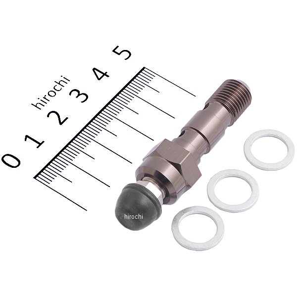 550008-11 ポッシュ POSH エアーフリーバンジョーボルト P-1.00 チタン