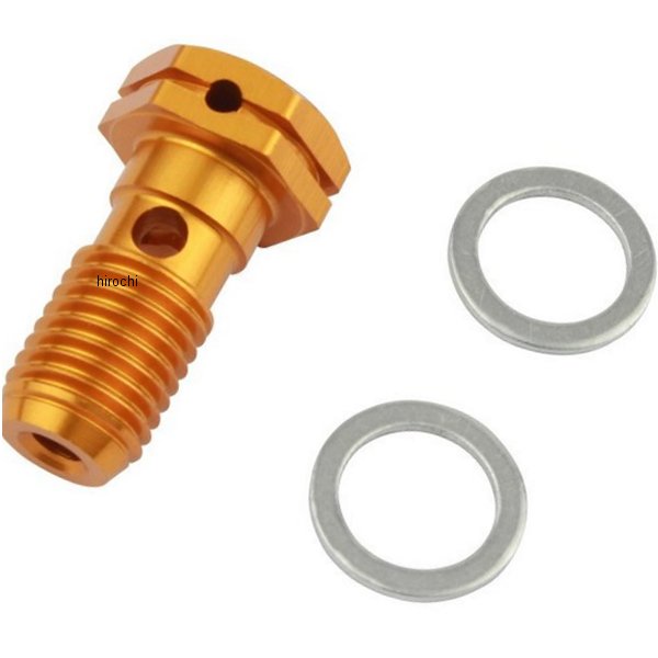 550017-04 ポッシュ POSH バンジョーボルト P1.25 シングル ゴールド