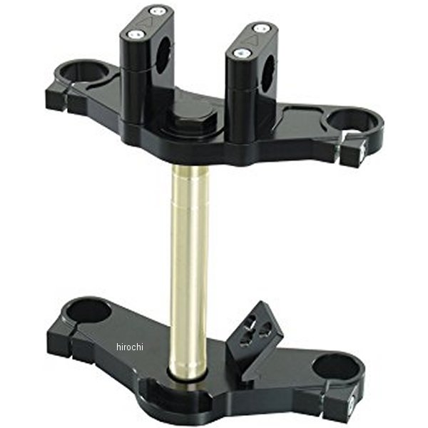 565-1123301 キタコ トップブリッジ&ステムセット/X 30:40 モンキー アルミ 黒