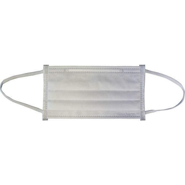 57541 258-9094 ユニ・チャーム(株) ユニ・チャーム サージカルプリーツマスク ふつうサイズ 白50枚入り