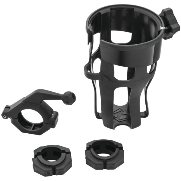 6483 クリアキン Kuryakyn リフレックス ドリンクホルダー サテンブラック