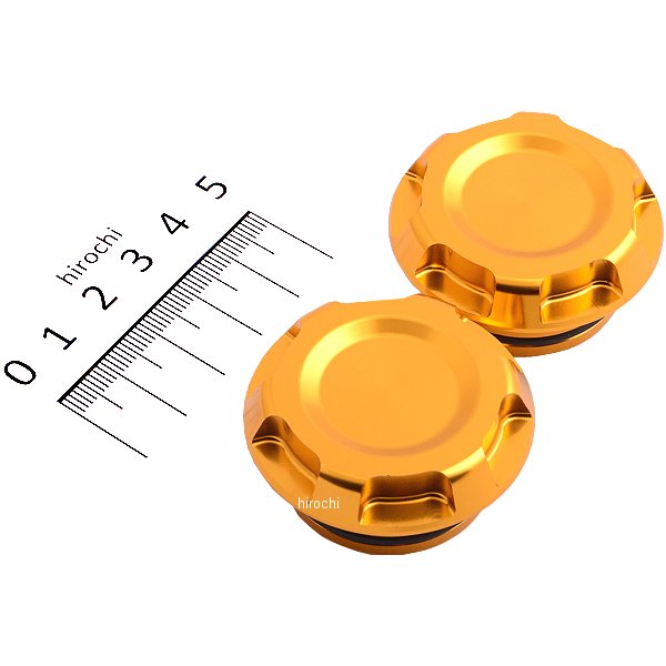 588-1840170 キタコ フレームキャップ 17年以降 CBR250RR ゴールド