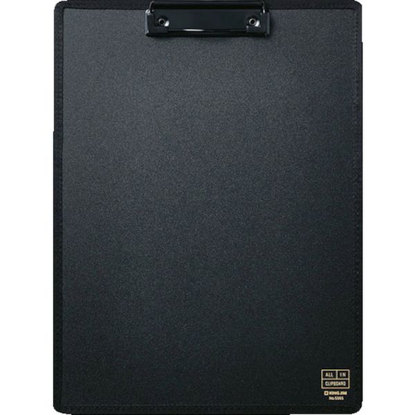 5985K 243-3750 (株)キングジム キングジム オ-ルインクリップボ-ド クロ