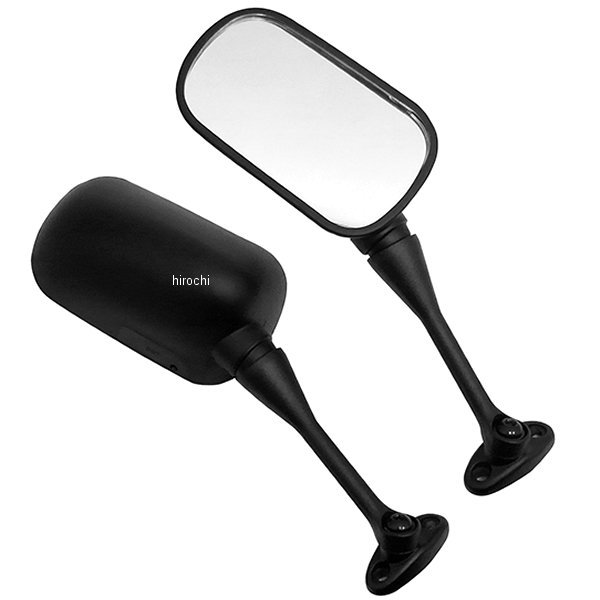 6039 NBS バイクパーツセンター ミラー 04年-07年 CBR1000RR、CBR600RR 黒 左右セット