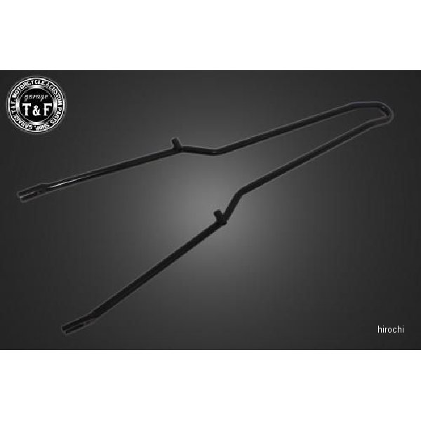 6021010 ガレージT&F フラットフェンダー専用シーシーバー ロング ブラック ビラーゴ250
