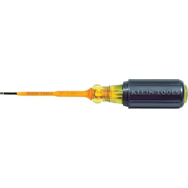 6073INS 114-1399 KLEIN KLEIN 絶縁マイナスドライバー 2.5X75