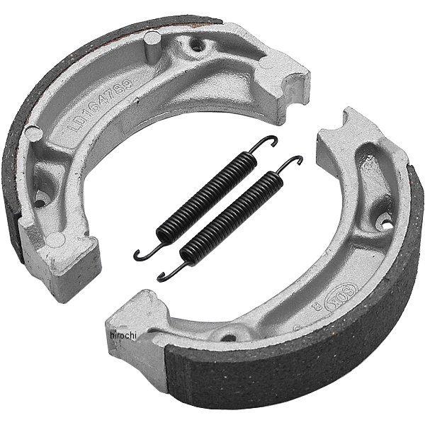 SOK-104 NBS バイクパーツセンター ブレーキシュー フロント/リア用 82年-01年 スーパーカブ、ベンリ―