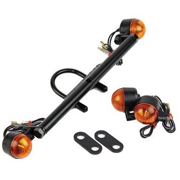 61-89590-LSR GOODS グッズ ダウンマウントウインカーキット ロング スモールラバー SR500、SR400