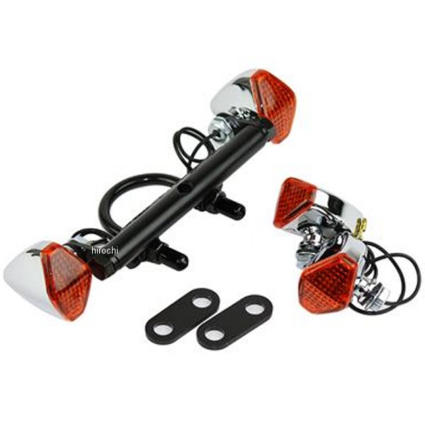 61-97070-SSR GOODS グッズ ダウンマウントウインカーキット ショート ダイアモンド SR500、SR400