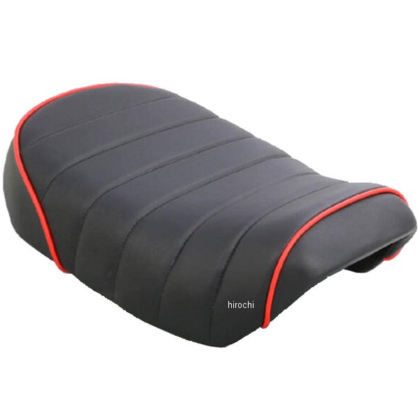 610-1300120 キタコ タックロールシート モンキー125 レッドパイピング 黒