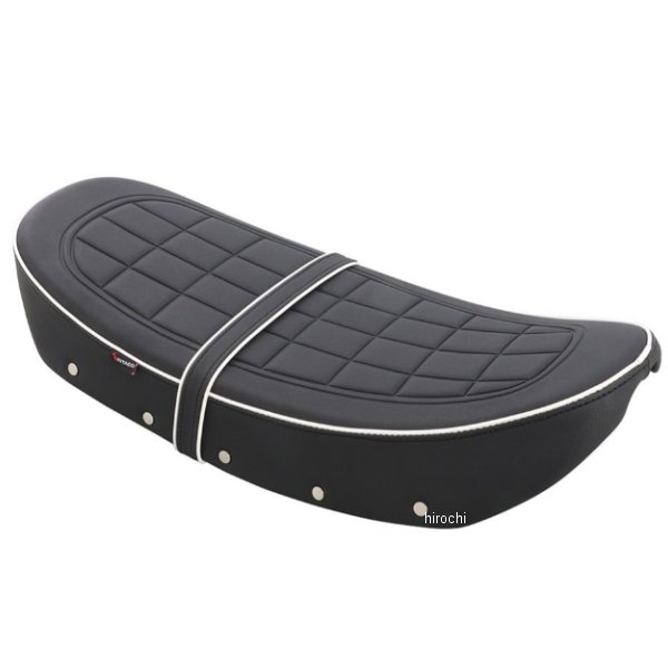 610-1320080 キタコ カスタムシート ホワイトパイピング ダックス125