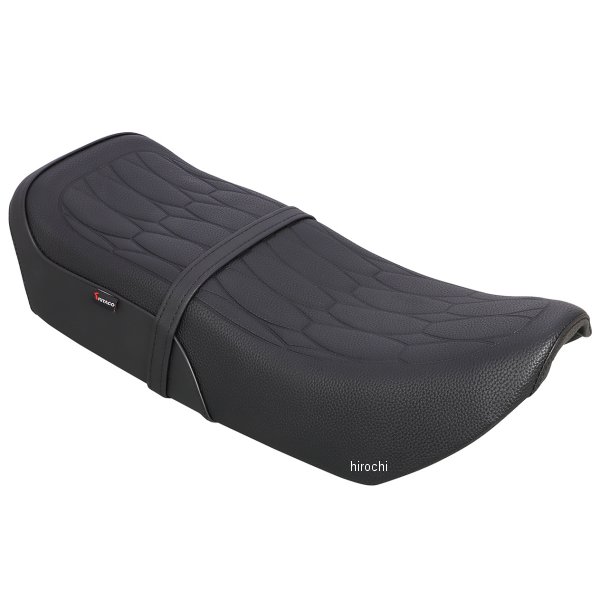 610-1320150 キタコ KITACO カスタムシート タイプ2 ブラックパイピング DAX125