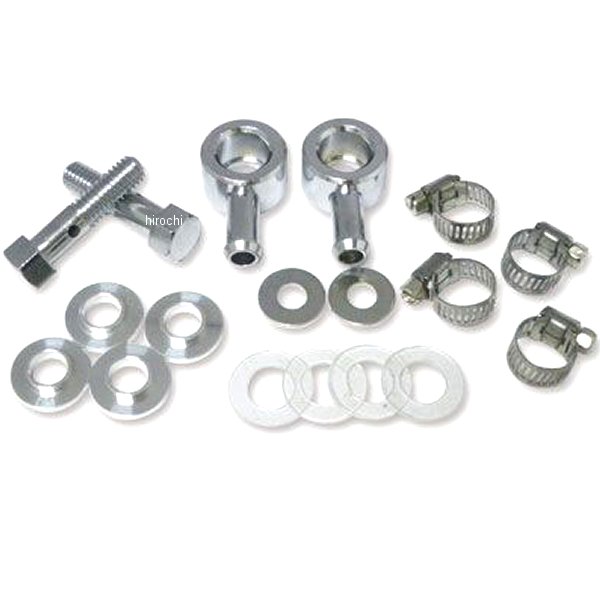 6100-0003 ガッツクローム ブリーザーボルトセット Twin Cam用