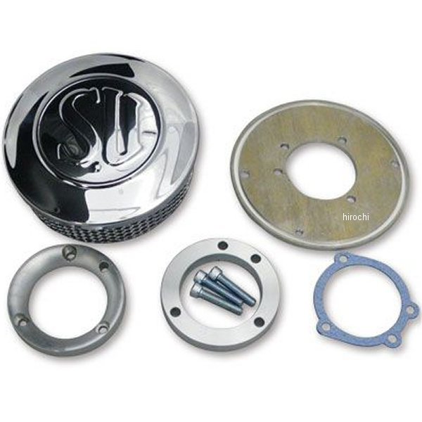 6100-0015 ガッツクローム SUエアクリーナー スタンダードサイズ 純正CVキャブ用