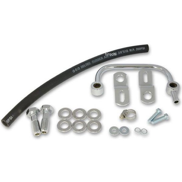 6100-1002 ガッツクローム クランクケースブリーザーセット スポーツスター用