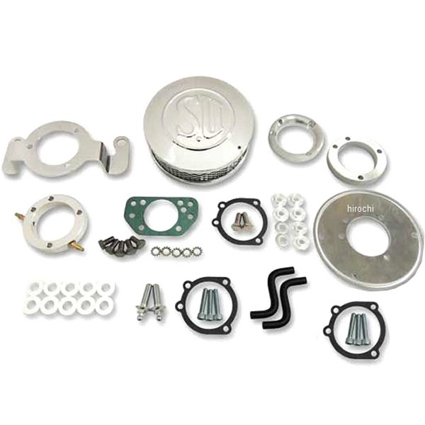 6100-1509 ガッツクローム シールドSUエアクリーナーキット 50mm 99年以降 TC