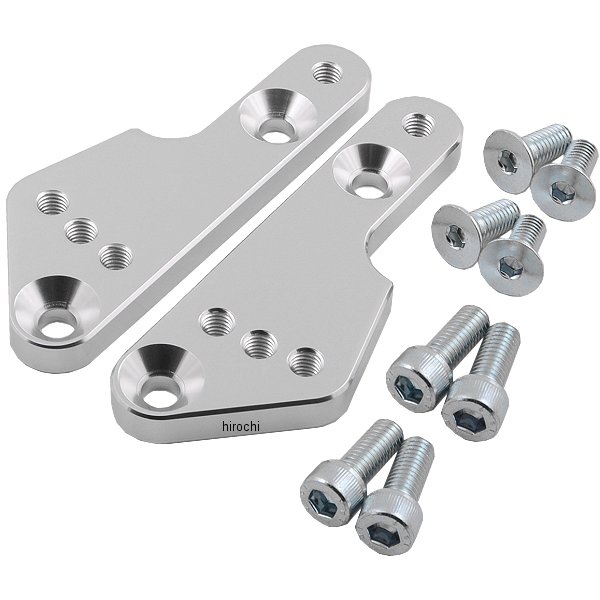 610123 ポッシュ POSH レーシングポジションキット NS-1、NSR50、NSR80 シルバー