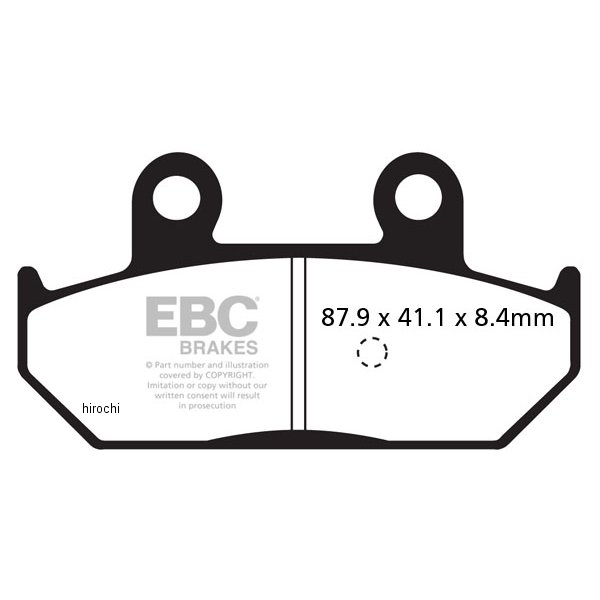 SFA412 イービーシー EBC スクーター ブレーキパッド リア 09年 バーグマン AN400 シンタード
