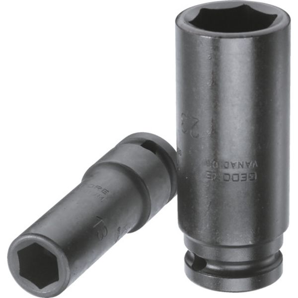 6163620 GEDORE社 GEDORE インパクト用ソケット(6角)ロング K19L 1/2 14mm