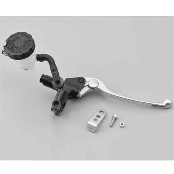 61747 デイトナ ブレーキ マスターシリンダー キット 横型/タンク別体式 5/8インチ 黒/シルバー