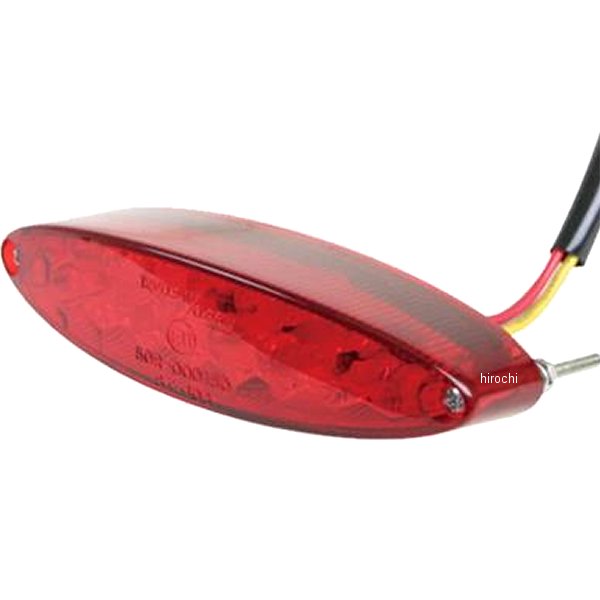 62-21650R GOODS グッズ LEDオーバルテール レッドレンズ