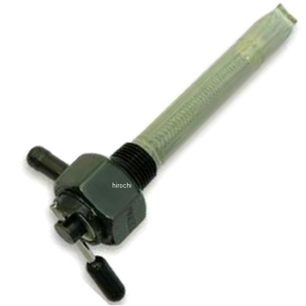 6211-CHBLK ガッツクローム ガソリンコック 3/8NPT ヘックスタイプ 黒