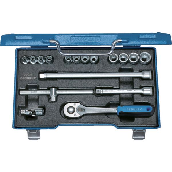6235980 855-1299 ゲドレー社 GEDORE ソケットセット 3/8 30GMU‐3