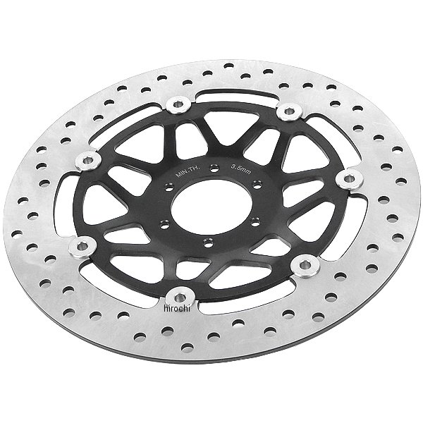 6316 NBS バイクパーツセンター ブレーキディスクローター 18号 フロント左側用 88年-06年 CB400SF