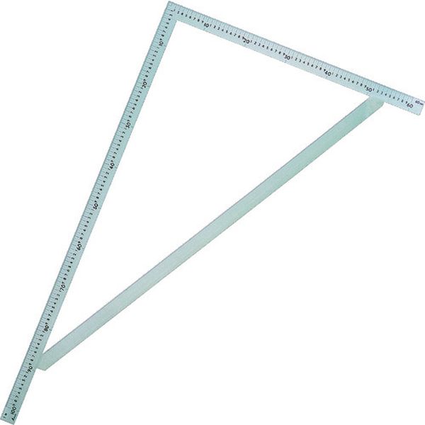 63121 159-2994 シンワ測定(株) シンワ 筋交付大金目盛付ステン1m×60cm